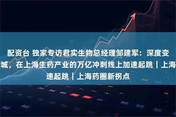配资台 独家专访君实生物总经理邹建军：深度变革、再下一城，在上海生药产业的万亿冲刺线上加速起跳｜上海药圈新拐点